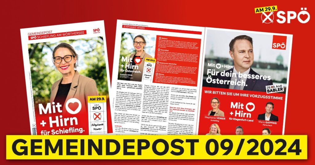 Gemeindepost September 2024 Schiefling