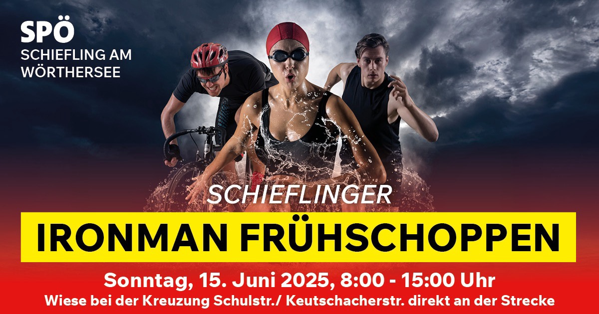Ironman Fr&uuml;hschoppen in Schiefling